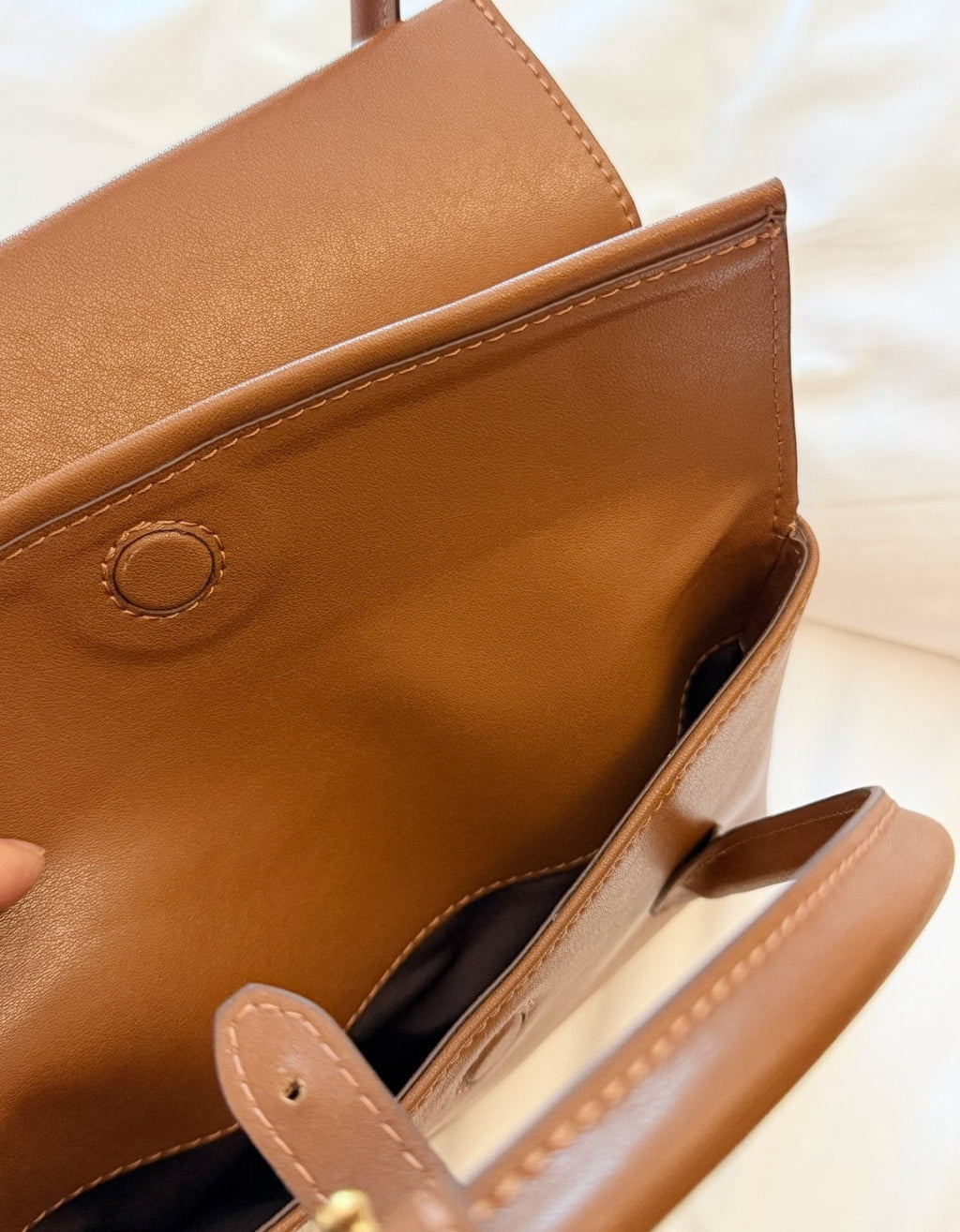 Miu Miu Solitaire Flap Handbag — detail