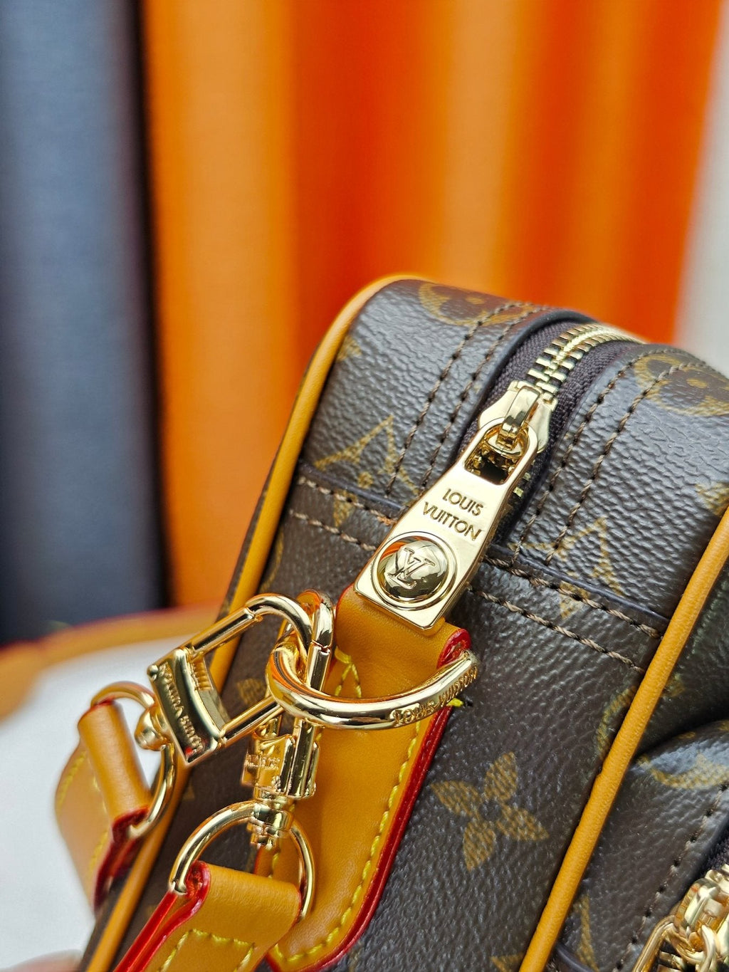 Louis Vuitton Nil Monogram Crossbody Bag — detail