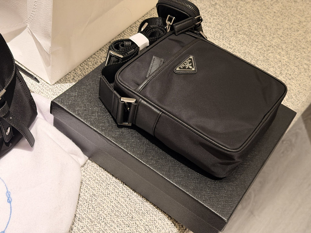 Prada Nylon Crossbody Bag with Strap Pouch — hero