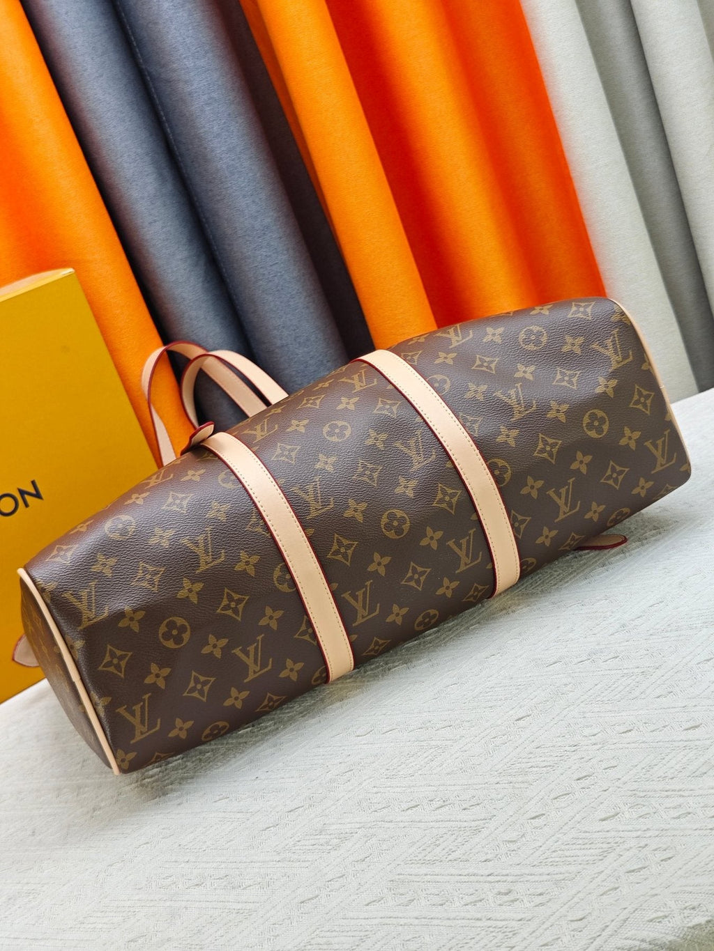 Louis Vuitton Flânerie Monogram Tote Bag — detail