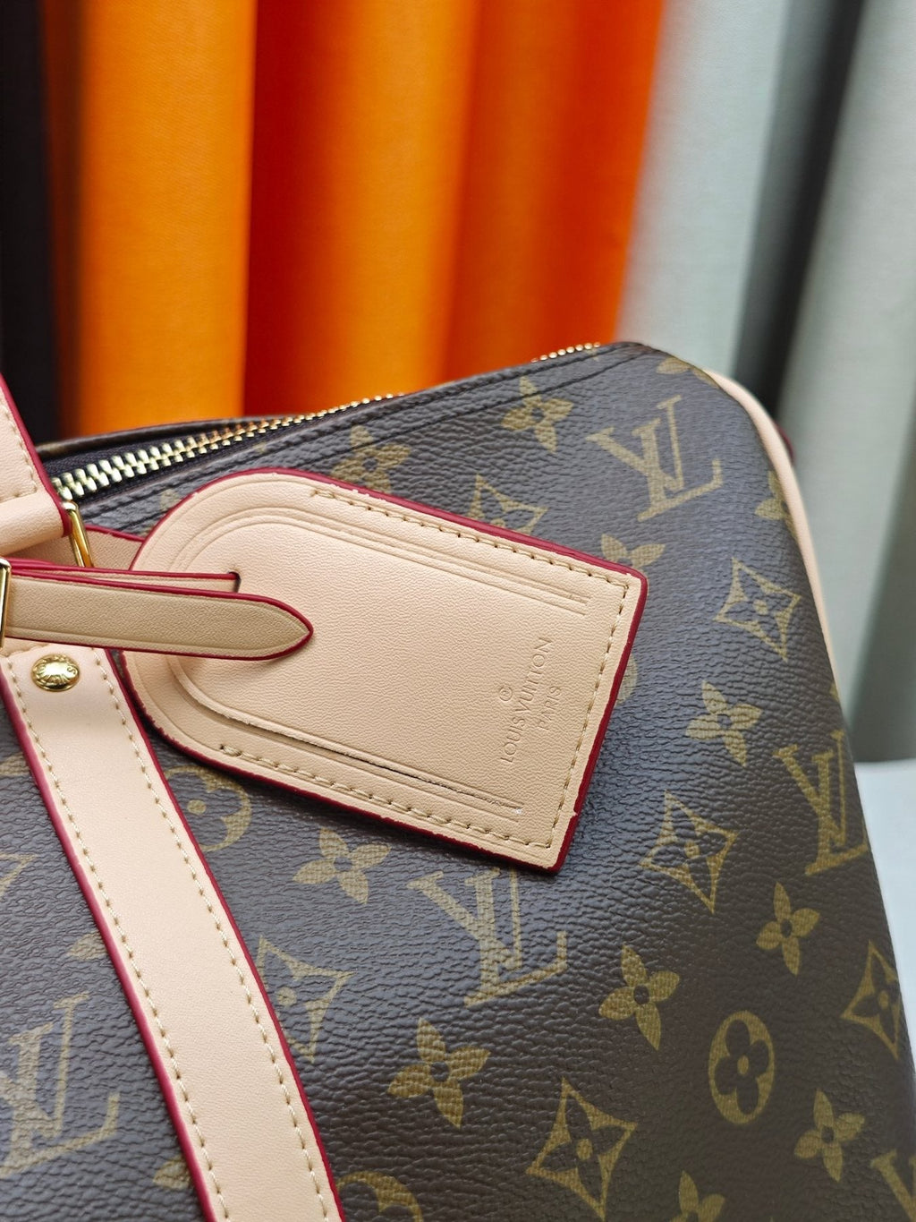 Louis Vuitton Flânerie Monogram Tote Bag — detail