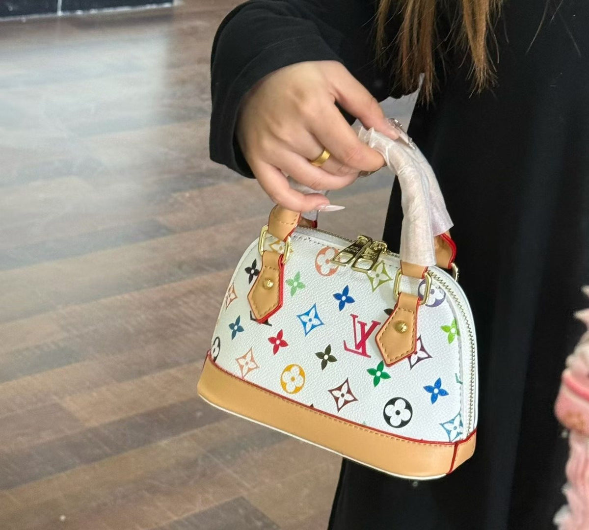 Louis Vuitton Multicolor Monogram Dome Top-Handle Bag — hero