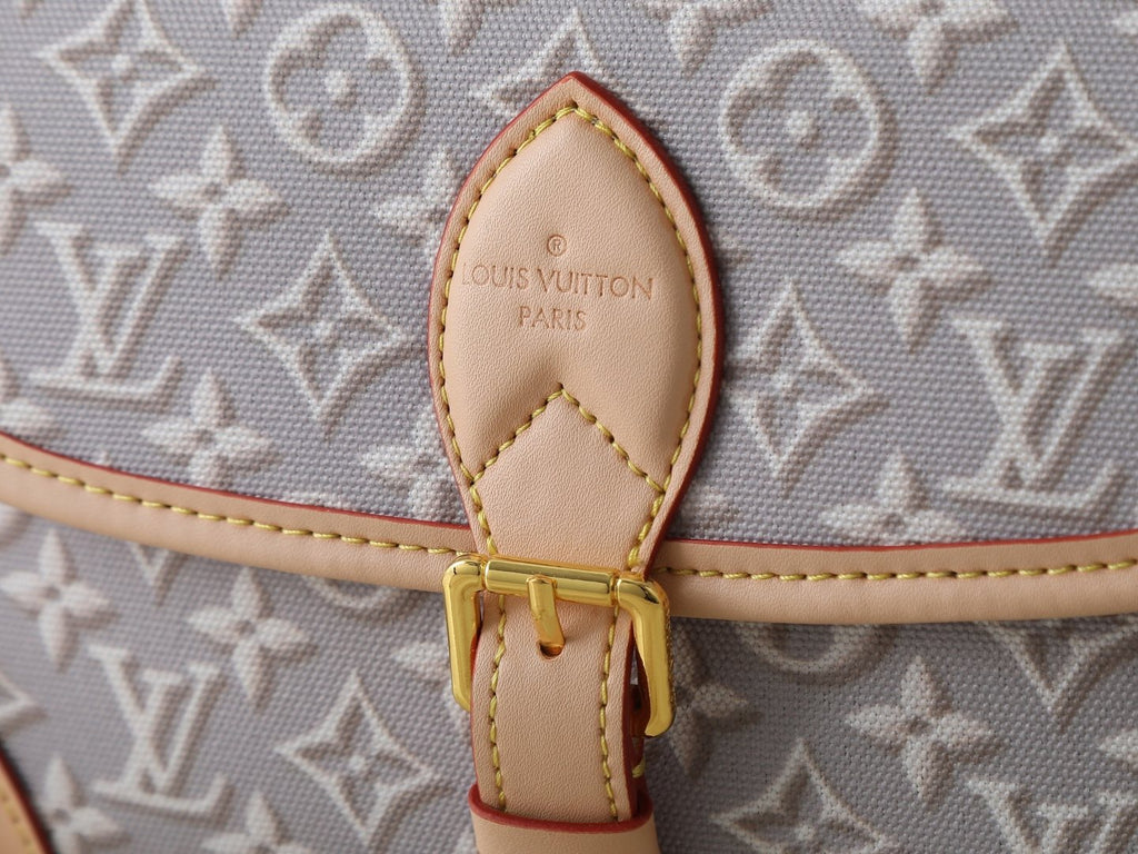 Louis Vuitton Diane Monogram Denim Shoulder Bag — detail