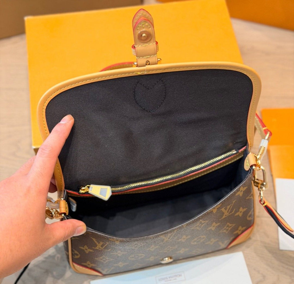 Louis Vuitton Diane Monogram Shoulder Bag — detail