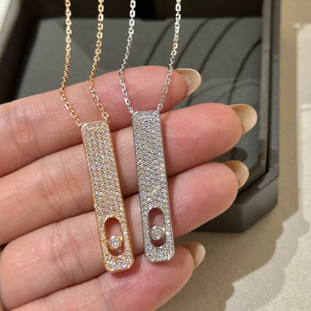 MESSIKA MY FIRST DIAMOND PAVED NECKLACE