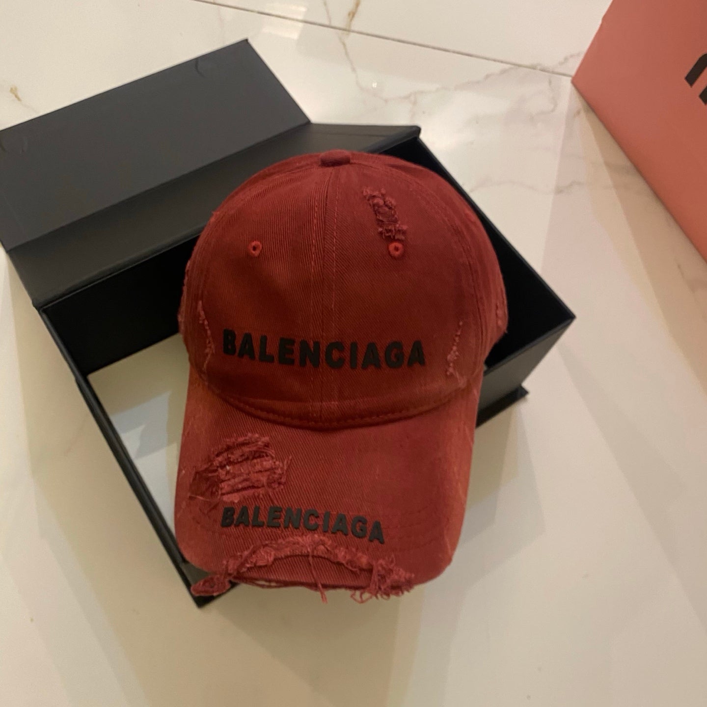 Balenciaga Washed Baseball Cap