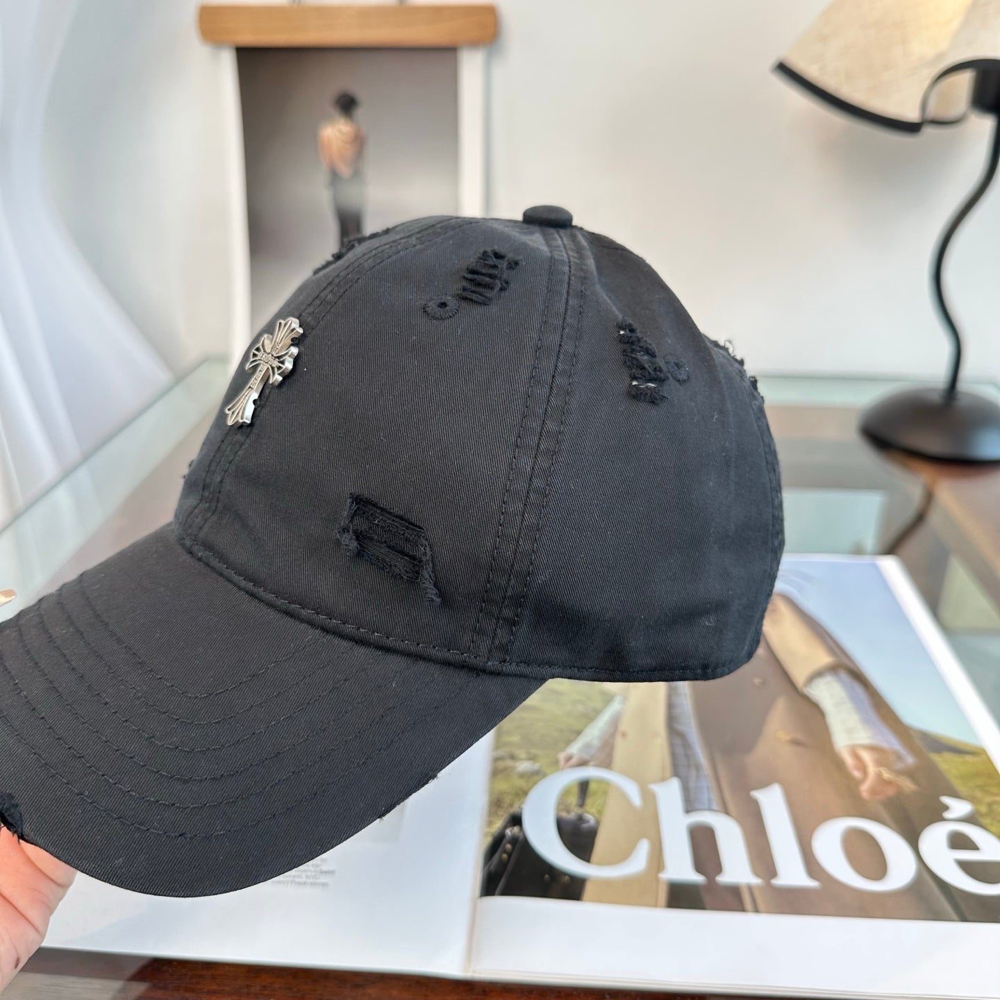 Chrome Hearts Cross Baseball Cap